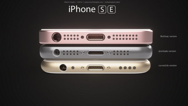 Concept Rendu iPhone SE 2