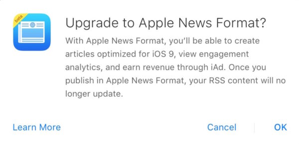 Apple News Format