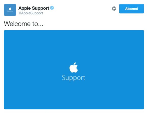 AppleSupport Twitter
