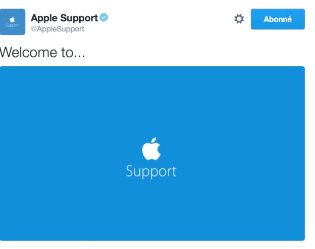 AppleSupport Twitter