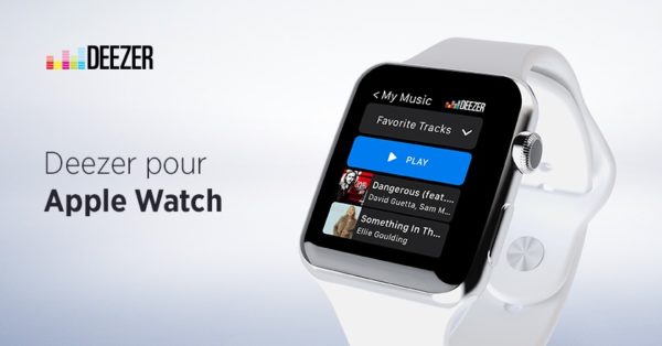 Deezer Application Apple Watch
