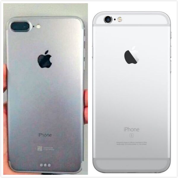 Fuite iPhone 7 Plus vs iPhone 6s