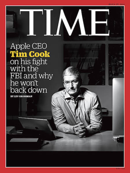 Tim Cook Couverture Time Magazine