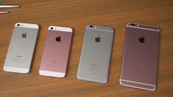iPhone 5 iPhone SE iPhone 6s iPhone 6s Plus