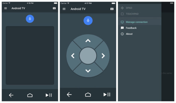 Android TV Application iPhone