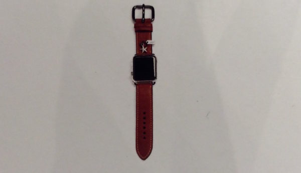 Apple Watch Bracelet Coach Marron