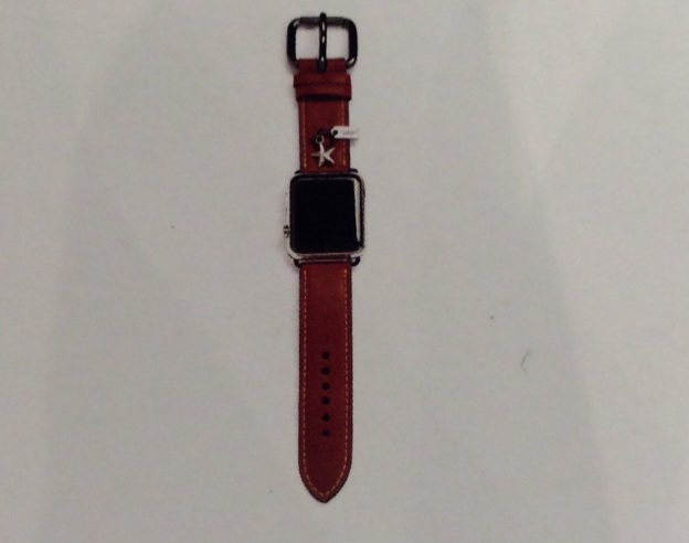 Apple Watch Bracelet Coach Marron