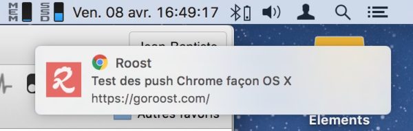 Chrome Mac Notification Natives OS X