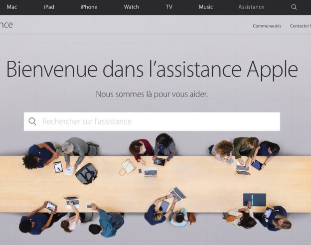 Nouvelle Assistance Apple Avril 2016