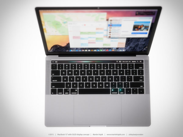 Concept MacBook Pro Barre OLED 0