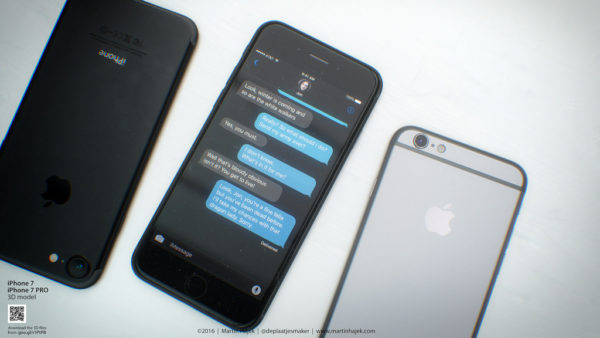 Concept iPhone 7 Noir 2
