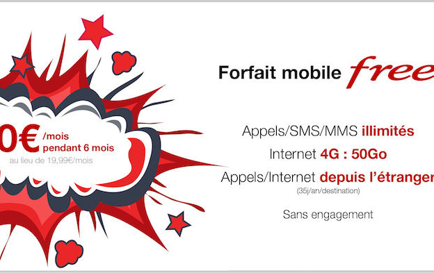 Free Mobile Forfait Gratuit 6 Mois Vente Privee