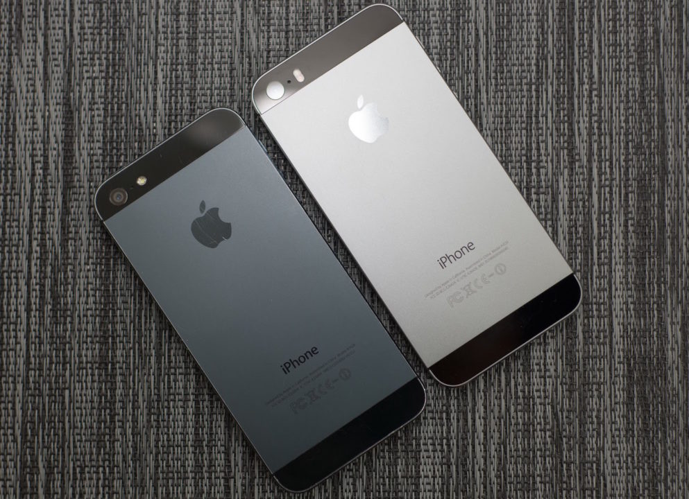 iPhone 5 vs iPhone 5s Gris Sideral