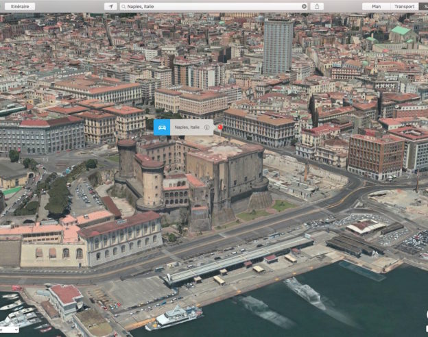 Flyover 3D Plans Naples