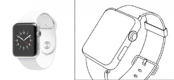 Brevet Samsung Copie Apple Watch 3