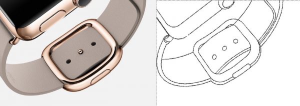 Brevet Samsung Copie Apple Watch