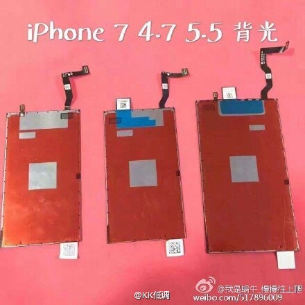 Fuite Suspecte Dalles iPhone 7