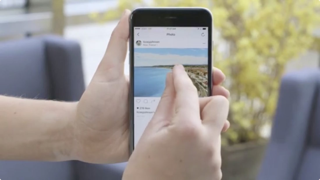 Instagram il est maintenant possible de zoomer sur les photos et les