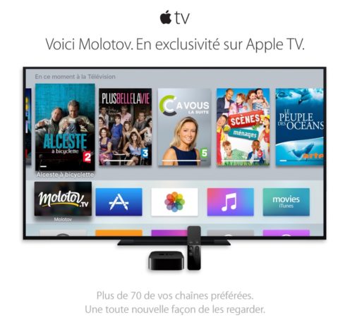 Molotov Apple TV