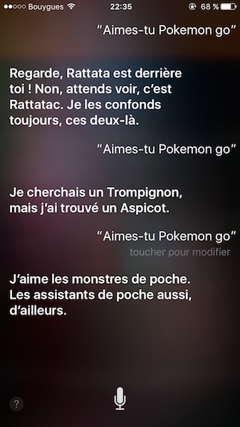 Pokemon Go Siri