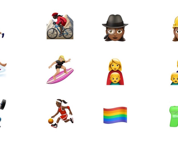 iOS 10 Emojis Femmes Diversifies