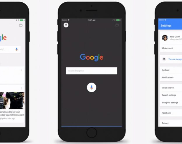 google-application-iphone-navigation-privee