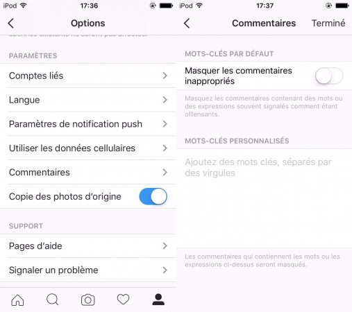 instagram-masquer-commentaires-innapropries