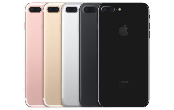 iPhone 7 Plus Officiel Noir Gris Argent Or Rose