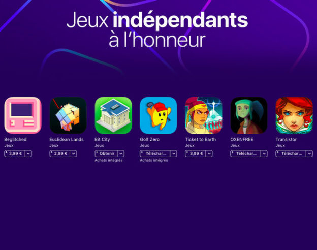 app store jeux independants