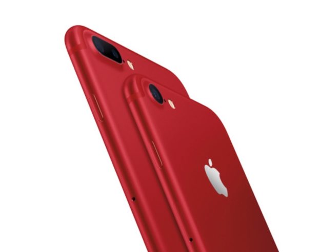 iPhone 7 7 Plus Rouge Red Officiel 2
