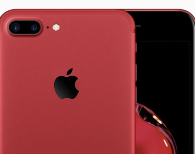 red-iphone-black-front
