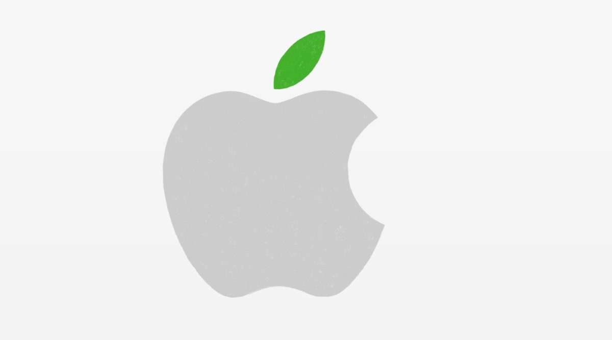 Apple Logo Vert Environnement