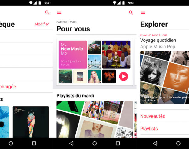 Apple Music 2.0 Application Android