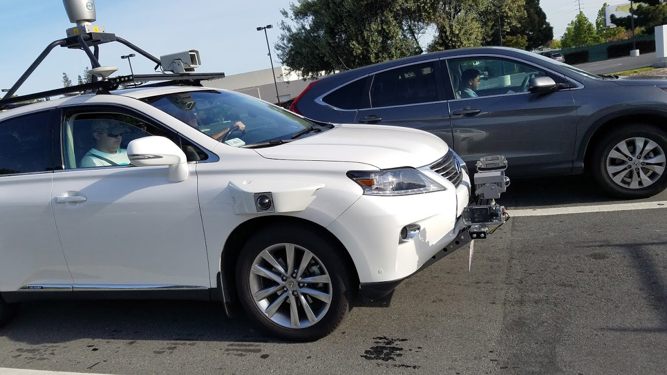 Voiture Autonome Test Apple Lexus RX450h 2