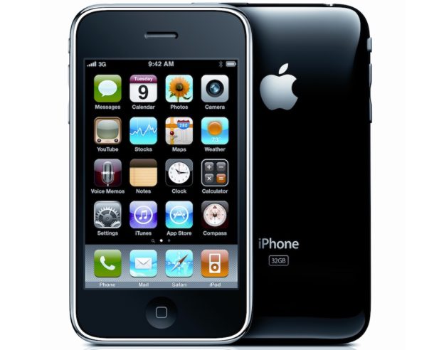 iPhone 3GS Avant Arriere Noir