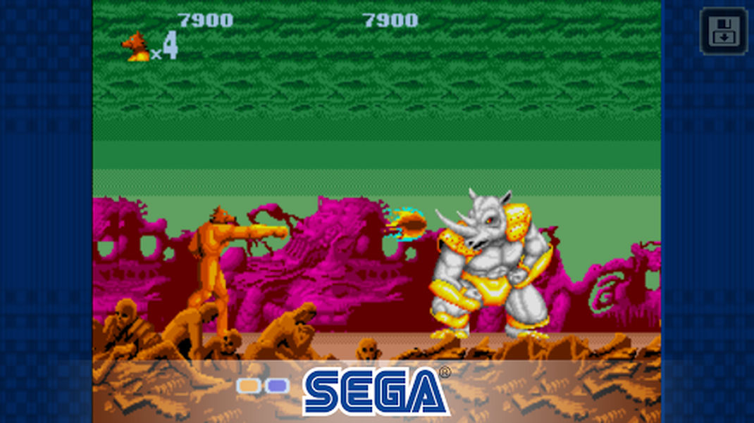 Altered beast sega прохождение