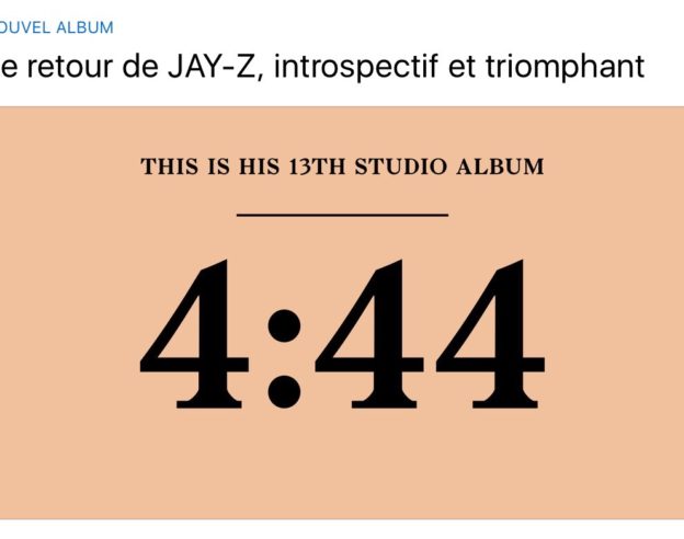 Album 444 Jay Z
