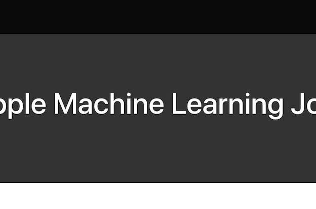 Apple Machine Learning Journal Blog