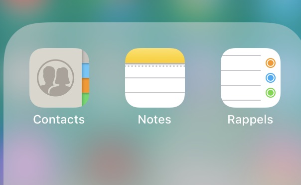 iOS 11 Beta 4 Nouvelles Icones