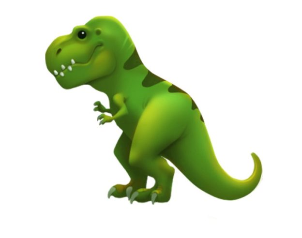 iOS 11 Emoji Dinosaure