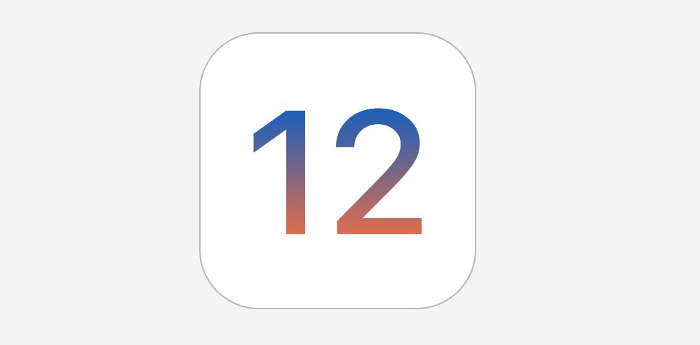 Concept Logo iOS 12