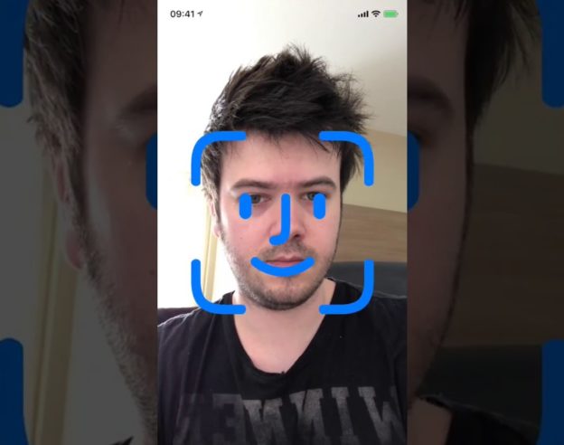 Fuite iOS 11 GM Face ID Interface