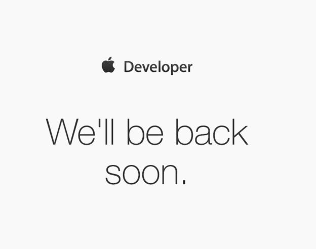 Portail Developpeurs Apple Ferme
