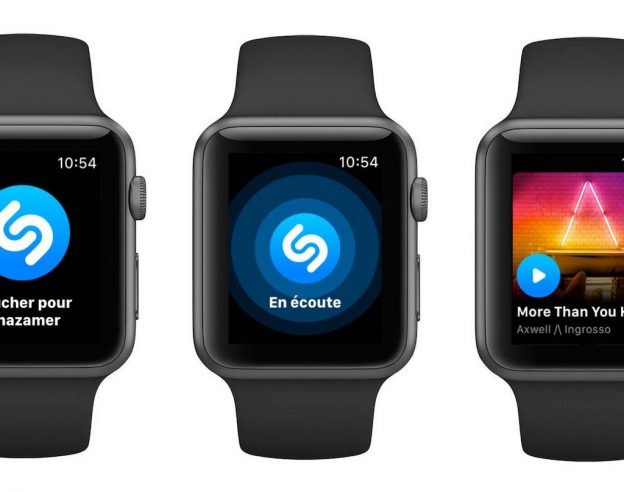 Shazam Apple Watch Nouveau Design