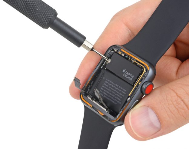 iFixit Demontage Apple Watch Series 3 4G