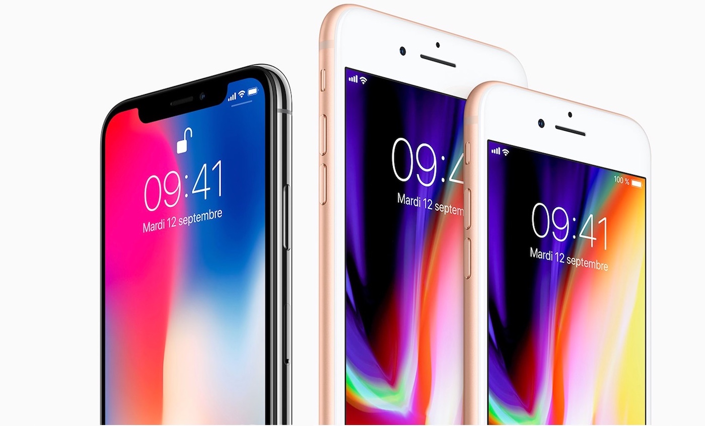 iPhone X vs iPhone 8 vs iPhone 8 Plus Avant Officiel