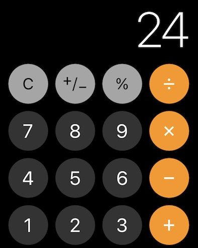 Calculatrice Bug iOS 11