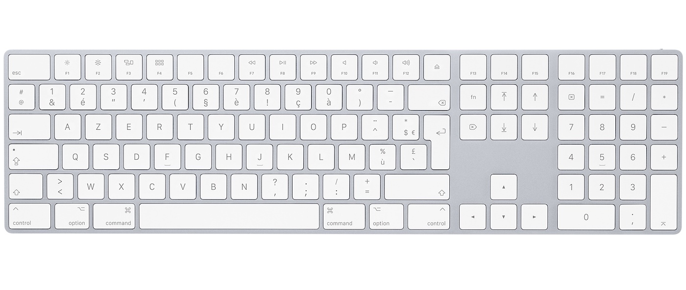 Clavier Magic Keyboard Avec Pave Numerique Sans Fil