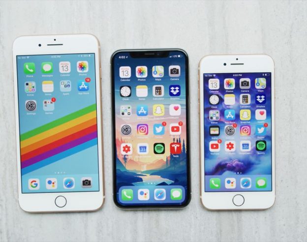 iPhone 8 Plus vs iPhone X vs iPhone 8