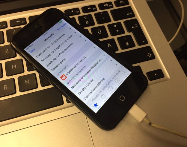 iPhone 5 iOS 10.3.3 Jailbreak Cydia